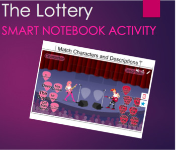 Preview of The Lottery--Shirley Jackson SMARTLab Matching Activity