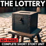The Lottery Short Story Unit - Shirley Jackson Middle Scho