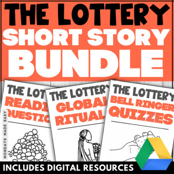 Preview of The Lottery by Shirley Jackson - Short Story Unit - Activities and Assessments