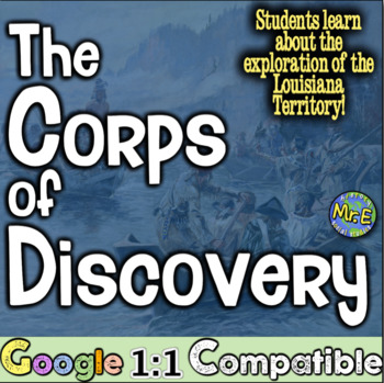 Preview of Lewis and Clark, Sacagawea, and Corps of Discovery Notes PowerPoint Activity