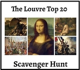 The Louvre Top 20 Scavenger Hunt for Middle/High school/Ad