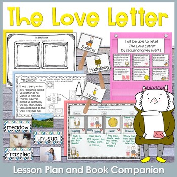 Preview of The Love Letter by Anika Denise Lesson and Book Companion