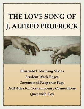 Preview of "The Love Song of J. Alfred Prufrock": Slides, Close Reading & Literary Analysis