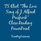 The Love Song of J Alfred Prufrock TS Eliot Close Reading 