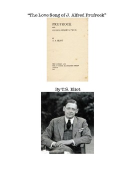 Preview of The Love Song of J. Alfred Prufrock by T.S. Eliot - Group Discussion Questions