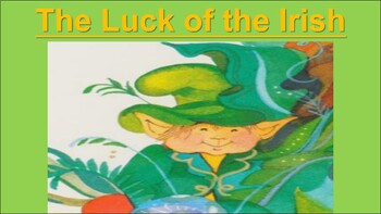 Preview of The Luck of the Irish -Reader's Theatre Story-book Presentation