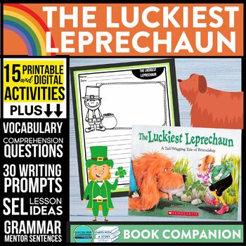 Preview of THE LUCKIEST LEPRECHAUN activities READING COMPREHENSION - Book Companion