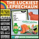 THE LUCKIEST LEPRECHAUN activities READING COMPREHENSION -