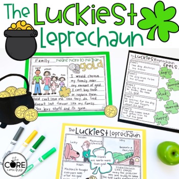 Preview of The Luckiest Leprechaun Read Aloud - St. Patrick's Day - Reading Comprehension