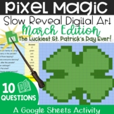 The Luckiest St. Patrick's Day Ever - A Pixel Art Activity