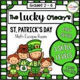The Lucky O'Leary's Mini Math Escape Room  **The Red Apple