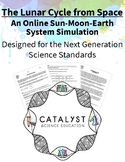 The Lunar Cycle from Space - An Online Sun-Moon-Earth Syst