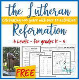 The Lutheran Reformation **SAMPLE FREEBIE**