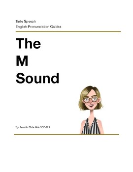 Preview of The M Sound - Pronunciation Practice eBook with Audio