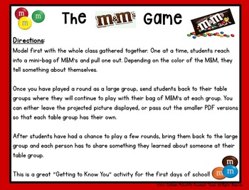 The M M Game By Downeast Teach Teachers Pay Teachers