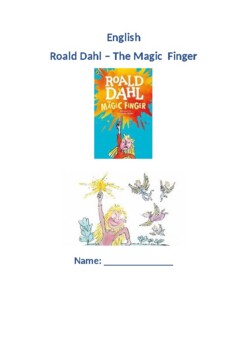 Preview of The Magic Finger Novel Study - English