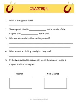 magnetism worksheets for middle school