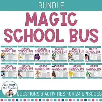Magic School Bus Sees Stars Worksheets Teaching Resources Tpt