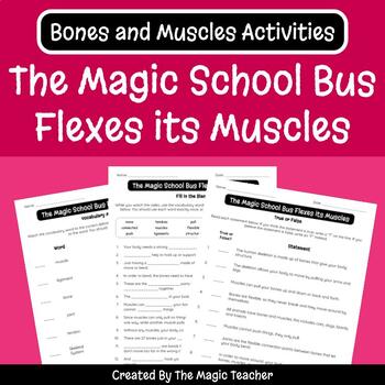 Preview of The Magic School Bus Flexes Its Muscles - How Bones and Muscles Help Us Move