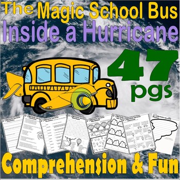Preview of The Magic School Bus Inside a Hurricane Science Read Aloud Book Study Companion