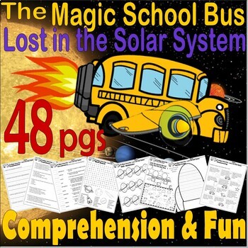 Preview of The Magic School Bus Lost in the Solar System Science Read Aloud Book Companion