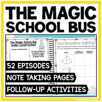 Preview of Magic School Bus Notes and Follow Up Activities