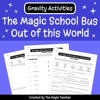 Preview of The Magic School Bus Out of this World - Gravity Worksheets