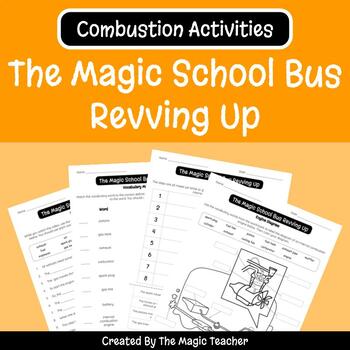 Preview of The Magic School Bus Revving Up - Fuel, Engines, and Combustion Worksheets
