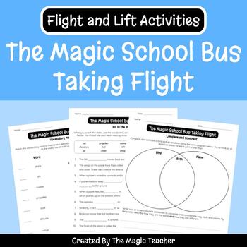 Preview of The Magic School Bus Taking Flight - Lift, Flight, and Airplane Activities
