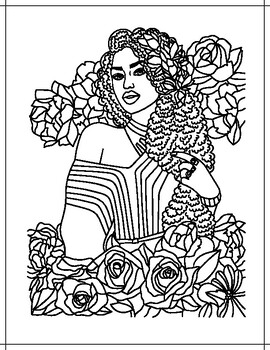 african american coloring pages for adults