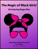 The Magic of Black Girls, 20 Coloring Pages Plus/African-A