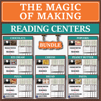 Preview of The Magic of Making Series: Reading Centers Bundle