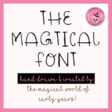 The Magical Font + e-learning certificate as a thank you!