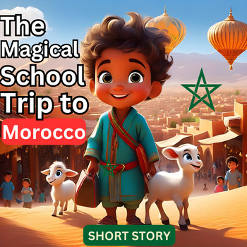 Preview of The Magical School Trip To Morocco - Short Story For Kids