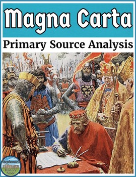 Preview of The Magna Carta Primary Source Analysis