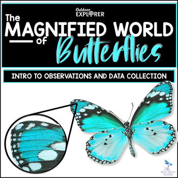 Preview of The Magnified World of Butterflies- Elementary Science Inquiry