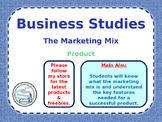 The Marketing Mix - Product - 4 P's - PPT, Quiz and Worksheet