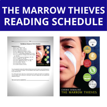 Preview of The Marrow Thieves by Cherie Dimaline: Reading Schedule