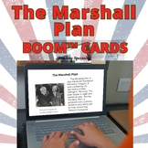 The Marshall Plan Passage and Comprehension Boom™ Cards-digital