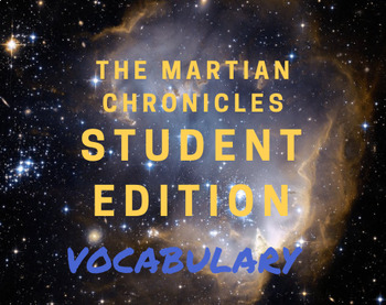 Preview of The Martian Chronicles- Vocabulary