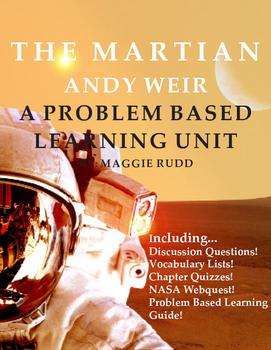 Preview of The Martian -Problem Based Learning Novel Unit (Common Core Aligned)