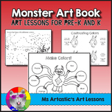 Monster Art Lessons, Art Book