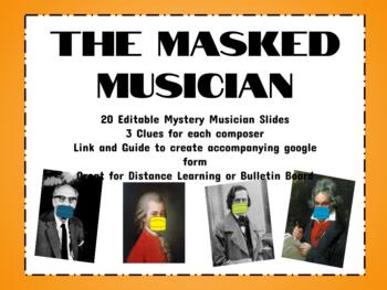 Preview of The Masked Musician: 20 Mystery Composers 
