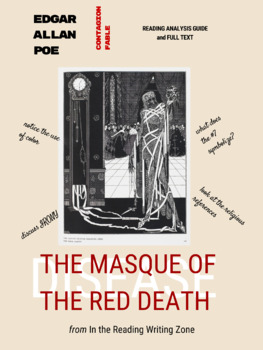 Preview of The Masque of the Red Death by Edgar Allan Poe: FULL TEXT and Guided Response