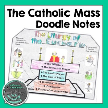 Preview of The Mass - Doodle Notes