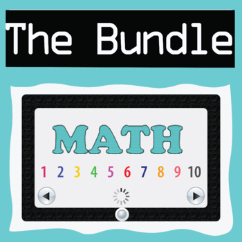 Preview of The Math Bundle - Interactive Drag and Drop Google Slides™