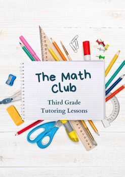 Preview of The Math Club- Third Grade Lessons