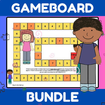 Preview of The Math Gameboard BUNDLE (Common Core Standards)