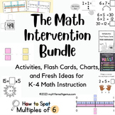 The Math Intervention K-4 Bundle of Teaching Tools