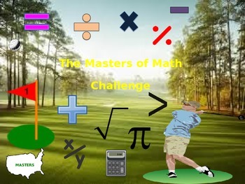 Preview of The Math Masters Challenge